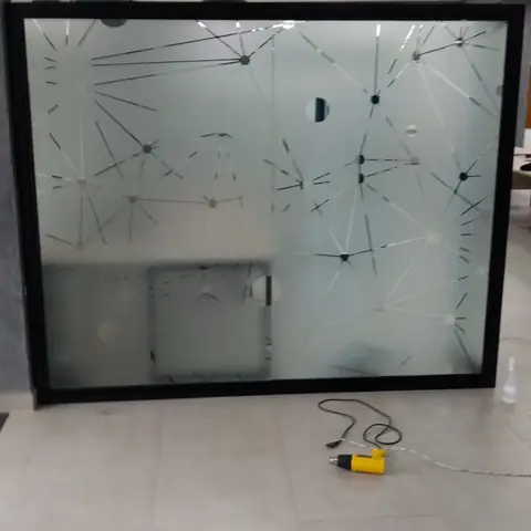 Adesivo jateado decorativo