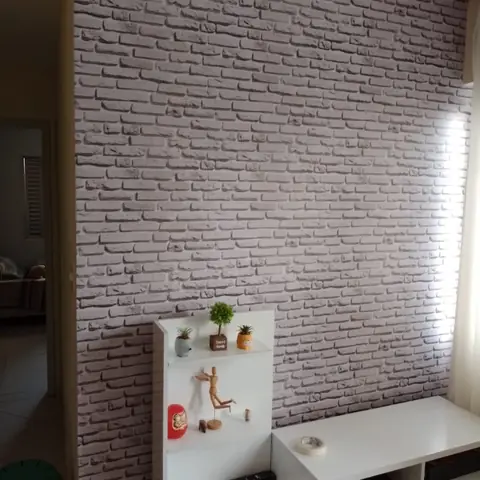 Parede em tijolinho